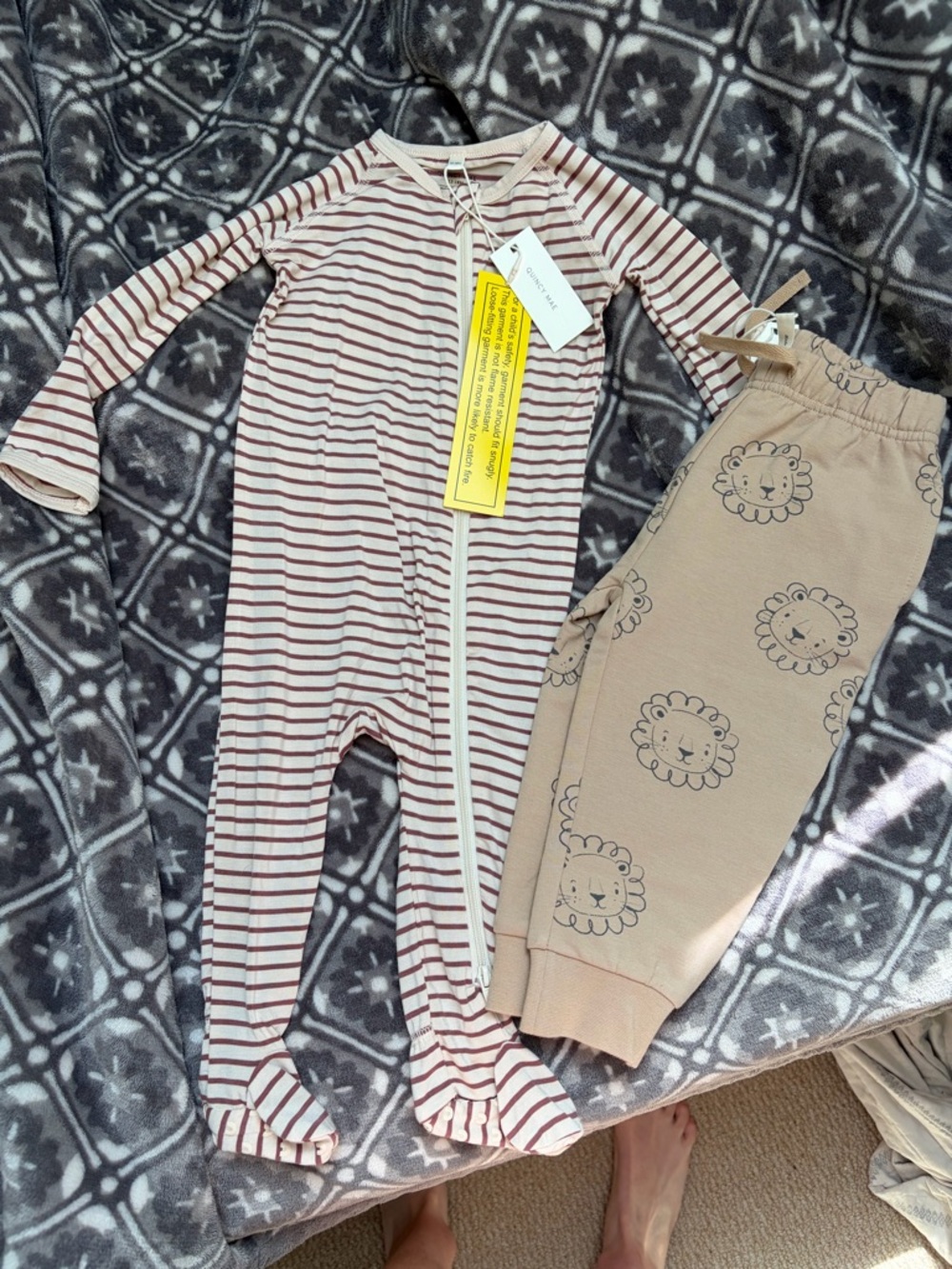 NWT Neutral Quincy Mae Bundle, 12-18 months